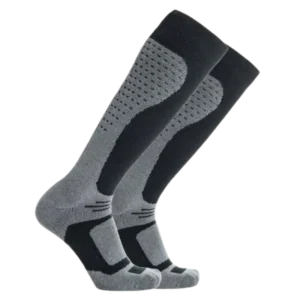 Custom Logo Crew Winter Snowboard Socks-Digital Printing Knitted Anti-Bacterial Merino Wool Unisex
