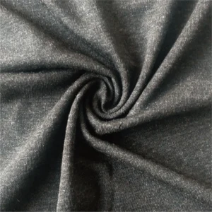 10% Healcell Seaweed Fiber Spandex Jersey Anti-counterfeit Black HMY00074