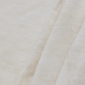 Product parameters Product Code Ingredients Width Weight Count Color HMY00009 82.4% modal+10.7% seaweed fiber+6.9% spandex 1.75m 155g 40S Cream Color