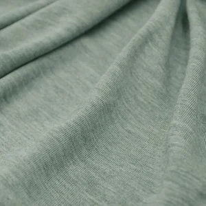 5% Healcell Seaweed Fiber Spandex Jersey Anti-Counterfeit Matte Green