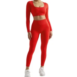 Long-Sleeve Yoga Set