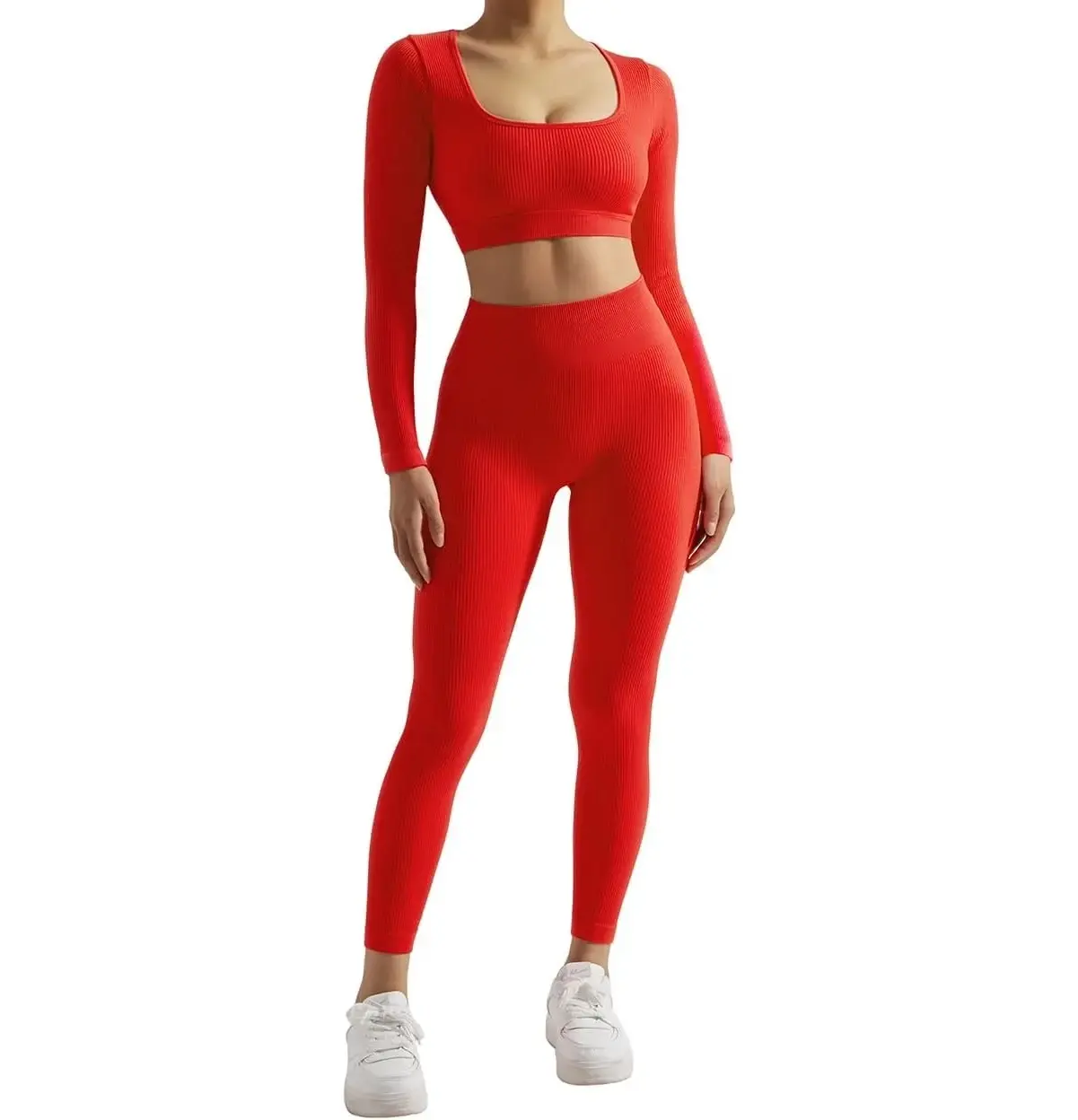 Long-Sleeve Yoga Set