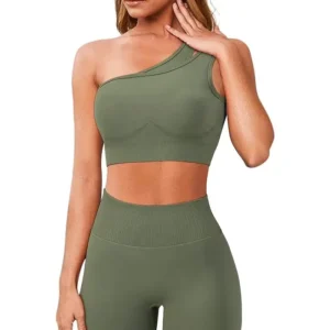 One-Shoulder Yoga Set