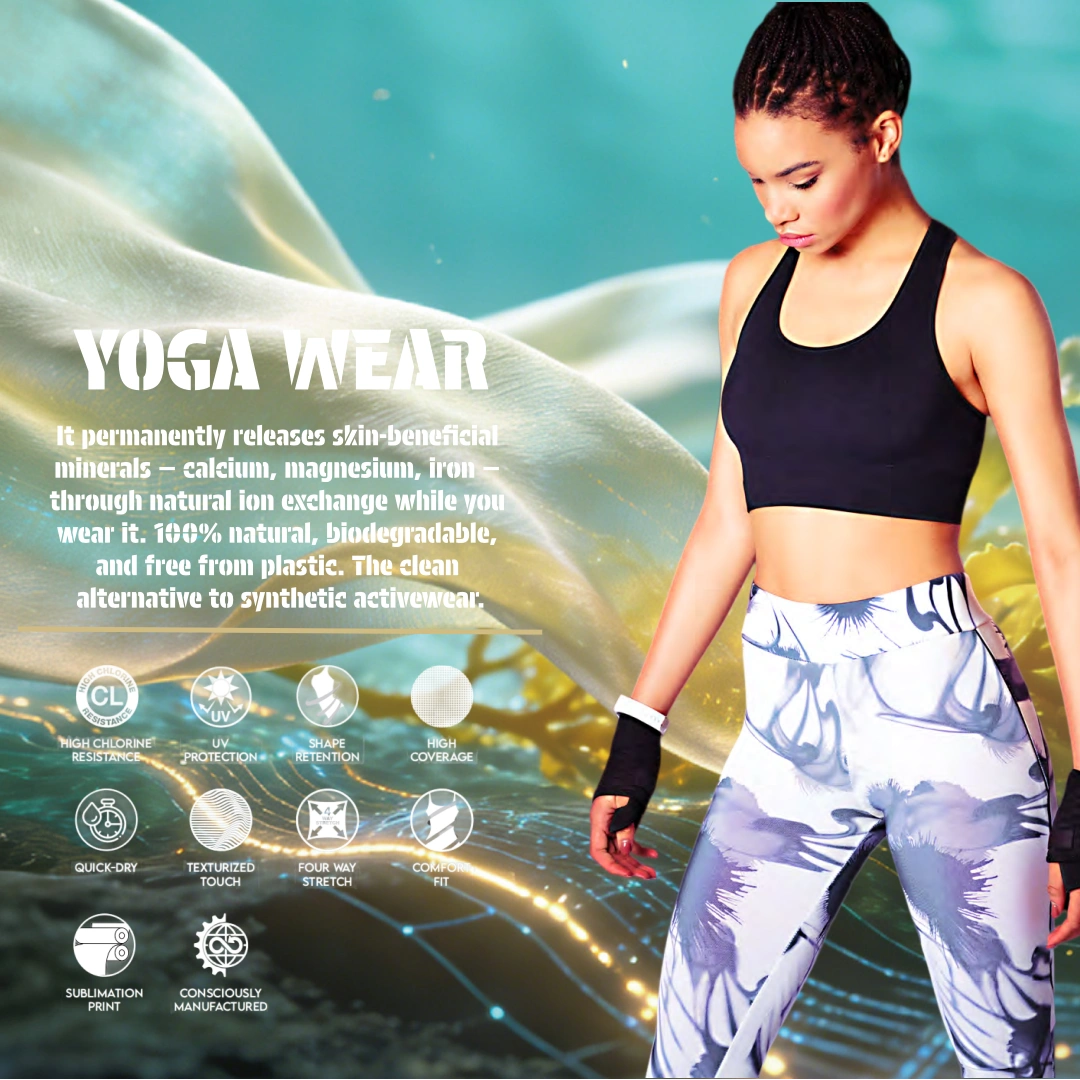 Seaweed Composite 4-Way Stretch Jersey