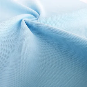 Seaweed Composite Moisture-Wicking Quick-Dry Anti-See-Through Piqué Fabric