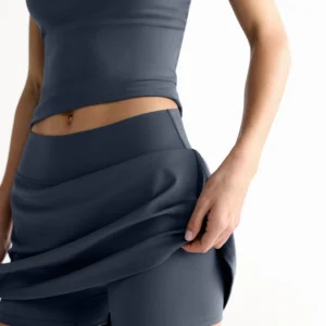 Tennis Skirt with Built-In Shorts