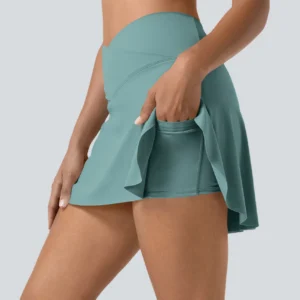 Tennis Skirt with Built-In Shorts